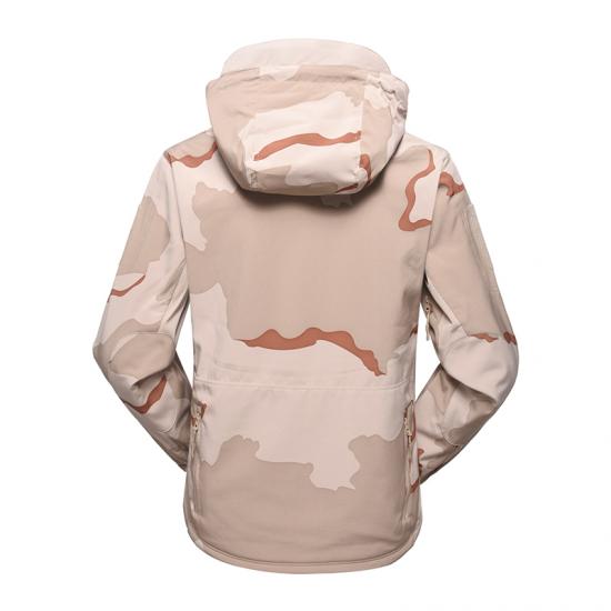 Three desert camouflage military jacket