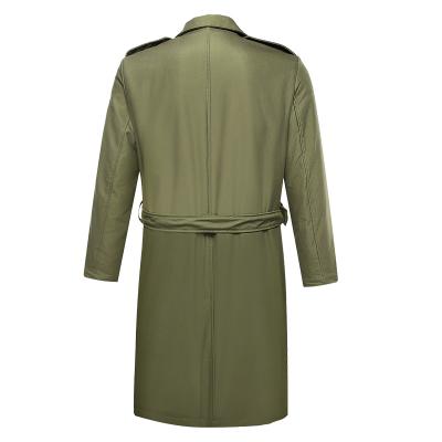 Askeri Ordu Yeşil Polyester Pamuk Kış Palto