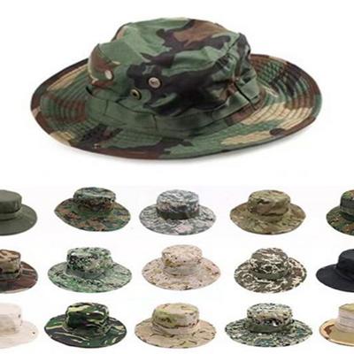 Kamuflaj Askeri Ordu Boonie Şapka Kap